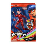 Miraculous Talk and Sparkle 10.5inch Ladybug Deluxe Doll with Lights and Sounds