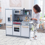 Kidkraft Uptown Elite White Play Kitchen with Ez Kraft