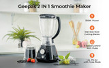 2In1 Plst JarBlndr/1.5L jr/550W/India1x6