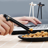 Conjoined Chopsticks ( Snack Clip ) - White