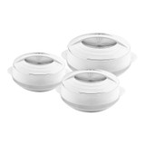3pc Elite Gold Insulated Cassrole1x4