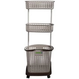 3 Layer Home Basket With Wheel 1X4