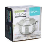 Salwa Double Wall SS Hotpot 2000ML 1x12