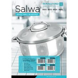 Salwa Double Wall SS Hotpot 4000ML 1x12