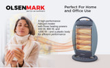Halogen Heater/Safty Tip/1200W 1X1
