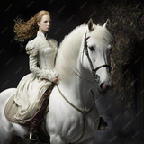 Princess -Snow White with Horse