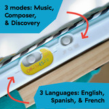 BABY EINSTEIN NEPTUNES KICK & EXPLORE MUSICAL KICK PAD AND CRIB TOY