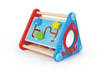HAPE TAKE-ALONG 5 SIDED WOODEN SENSORY ACTIVITY BOX