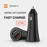 MI 37W Dual Port Car Charger chikili.com