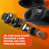 JBL TUNE 120TWS -  Black  chikili.com