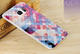 Chequer - Stereoscopic Relief Art 3D Case (Samsung S7 Edge) - Chikili.com