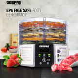 Geepas 520W Digital Food Dehydrator with 5 Large Trays chikili.com