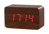 Wood Texture Rectangle Desk Clock - Chikili.com