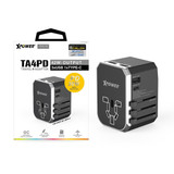 XPower TA4PD 30W Type-C PD & QC 3.0 chikili.com