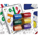 Cayro Wooden Parcheesi 4 - 6 Players Board With Accessories -Chikili.com