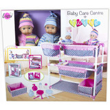 Lissi Dolls Twin Baby Doll With Baby Care Centre - Chikili.com