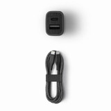 Uniq Votra Duo 30W Car Charger With USB-C PD + USB-C To Lightning Cable -Chikili.com