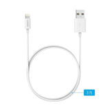Anker MFI USB To Lightning Round Cable 3FT -Chikili.com