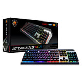 Cougar Attack X3 RGB Gaming Keyboard -Chikili.com