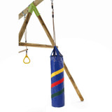 Plum Capuchin Wooden Swing Set -Chikili.com