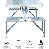 Multifunctional Foldable Picnic Table -Chikili.com