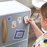 KidKraft Mosaic Magnetic Play Kitchen -Chikili.com