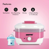 Geepas Baby Bottle Sterilizer GBW63033 -Chikili.com