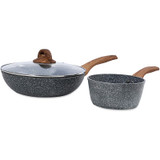 Homeway 13 Pcs Marble Cookware Set-Forged-chikili.com