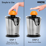 Geepas Citrus Juicer GCJ46013UK -Chikili.com