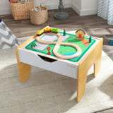 KidKraft 2 in 1 Activity Table With Board -Chikili.com
