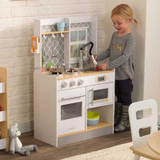 KidKraft Let's Cook Wooden Play Kitchen - Chikili.com