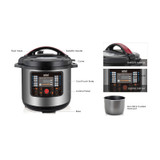 Sanford Electric Pressure Cooker 6L SF3200EPC-chikili.com