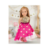 OG Doll with Long Festive Dress & Tiara, Sarah-chikili.com