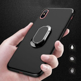 Slim Matte Magnetic Ring Stand Case (iPhone X) - Chikili.com