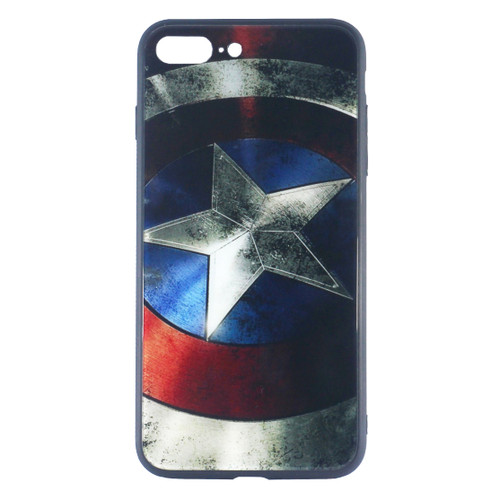 Captain America Tempered Glass Case (iPhone 7 Plus) - Chikili.com