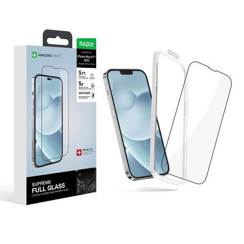 AmazingThing iPhone 2022 6.7'' Pro Max Radix Glass Screen Protector-Chikili.com