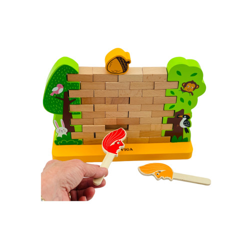 Viga Steady Squirrel Brick Balancing Game-Chikili.com