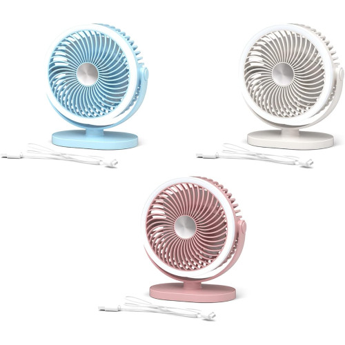 Adjustable USB Cooling Fan Light -Chikili.com