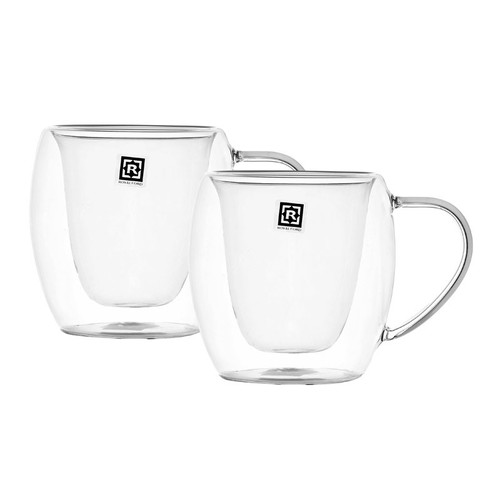 BRS 2pc Double Wall Mug Set 250ML1X24