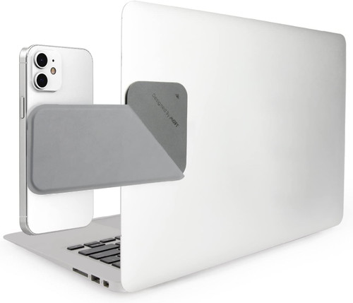 Snap Laptop Phone Mount - Gray