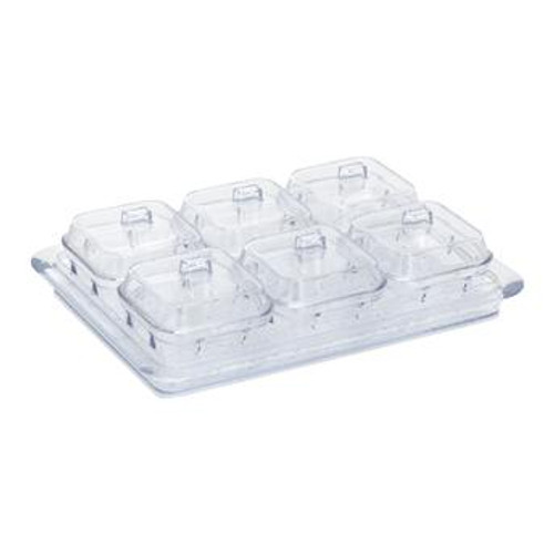 Acrylic DomCandy Bowl/Lid 26CM 1X6