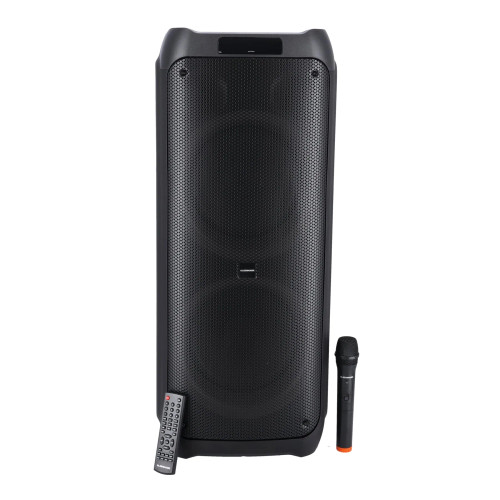 Olsenmark 12"Rech Speakr Bt/Ligt/Fm/Usb/Tf/Mic 1X1