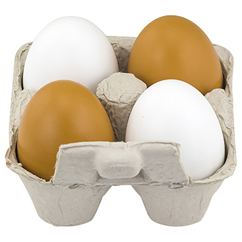 Wooden Eggs - 6pcs