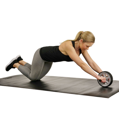 SUPREME SPORTS AB ROLLER EXERCISE WHEEL-DOUBLE WHEEL