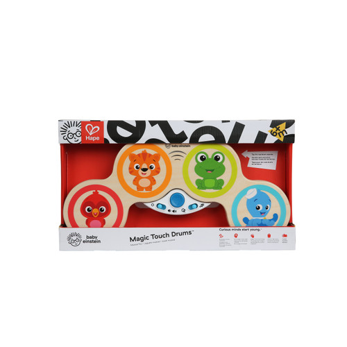 MAGIC TOUCH DRUMS WOODEN MUSICAL TOY
