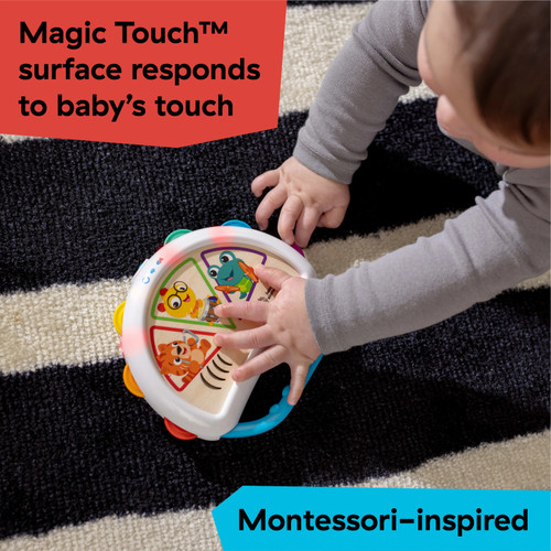 BABY EINSTEIN TAP & SHAKE MAGIC TOUCH TAMBOURINE ( HAPE)