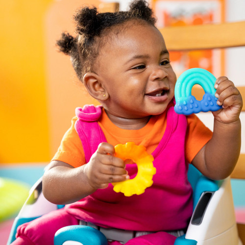 BRIGHT STARTS CHANCE OF SMILES SILICONE TEETHERS