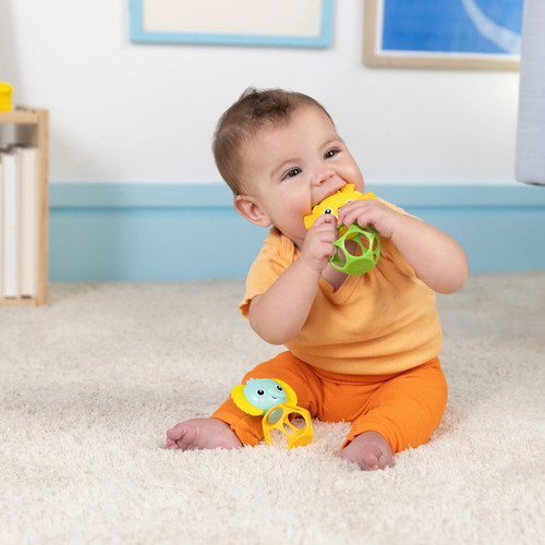 BRIGHT STARTS OBALL 2PK SOOTHING PALS PEG TOY