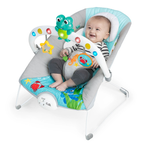 BABY EINSTEIN KICK TO IT NEPTUNE MUSICAL BOUNCER