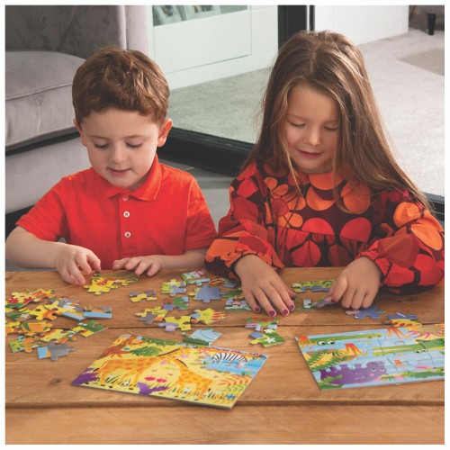GALT 4 PUZZLES IN A BOX - JUNGLE